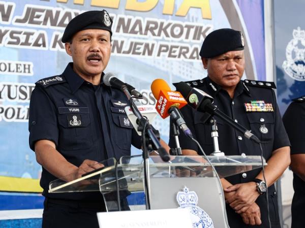 Perak police chief: Cops nab four men, seize drugs worth over RM400,000 in Parit Buntar